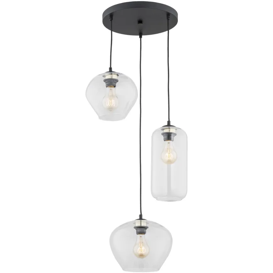 Kalimera 1431 - Argon - lampa wisząca 3 pł.