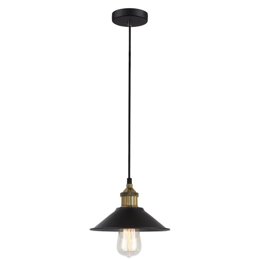 Kermio Black - Italux - lampa wisząca