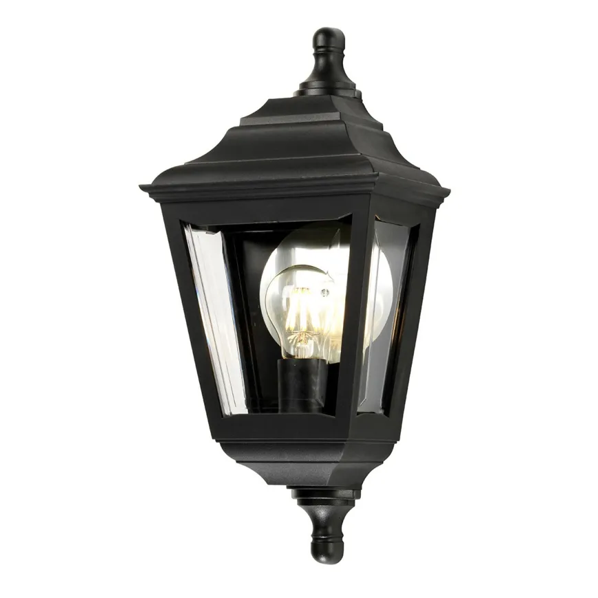 Kerry Black H44 - Elstead Lighting - kinkiet ogrodowy