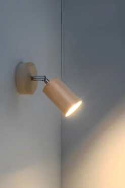 Kinkiet BERG naturalne drewno - Sollux