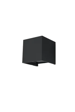 Kinkiet LUCA czarny LED IP54 - Sollux