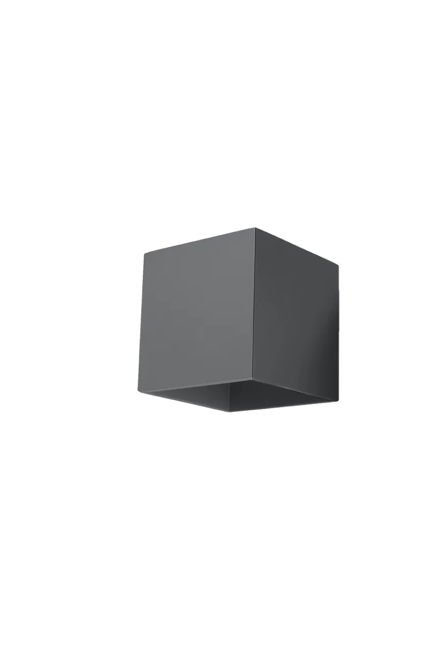 Kinkiet QUAD 1 Antracyt - Sollux