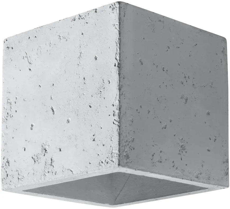 Kinkiet QUAD Beton - Sollux