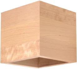 Kinkiet QUAD Naturalne Drewno - Sollux