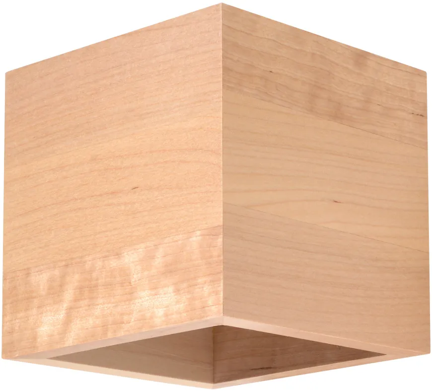 Kinkiet QUAD Naturalne Drewno - Sollux