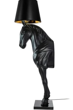 Koń Horse Stand M Czarna - King Home - lampa podłogowa