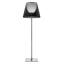 Ktribe F3 H183 chrom, dymiony - Flos - lampa podłogowa