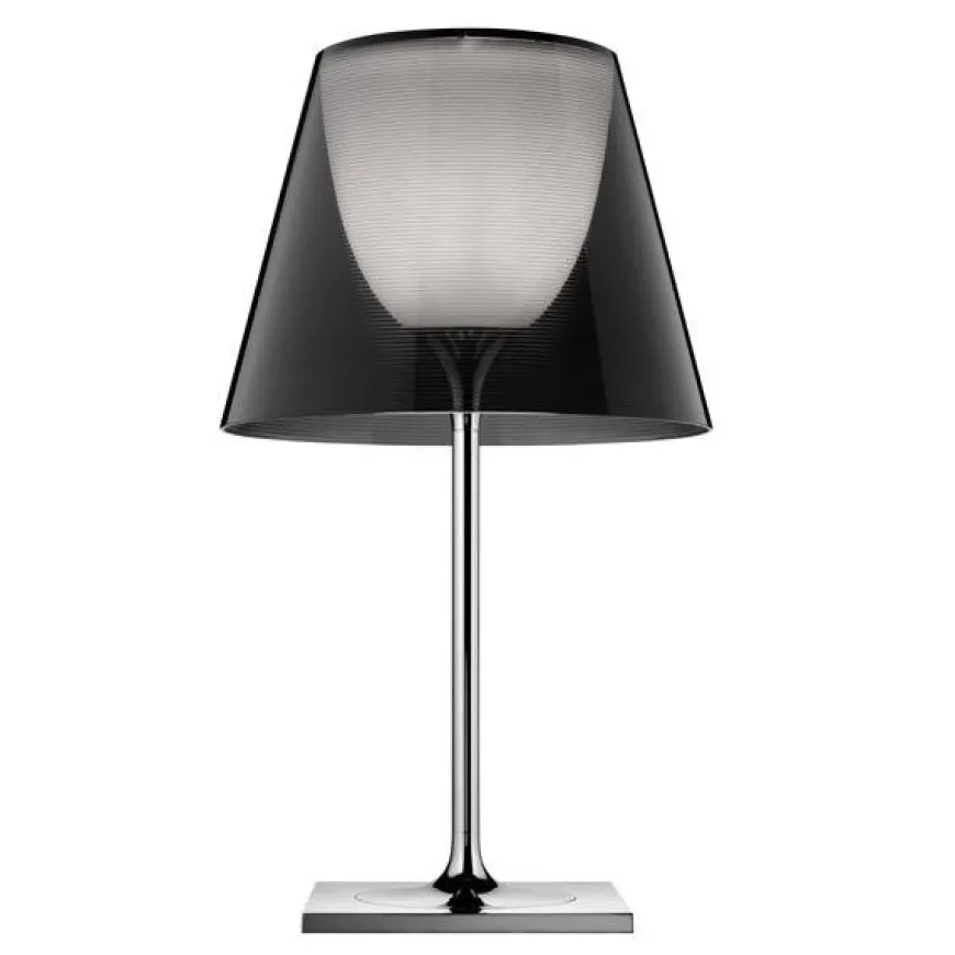 Ktribe T2 H69 chrom, dymiony - Flos - lampa biurkowa