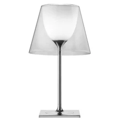 Ktribe T2 H69 chrom, przezroczysty - Flos - lampa biurkowa