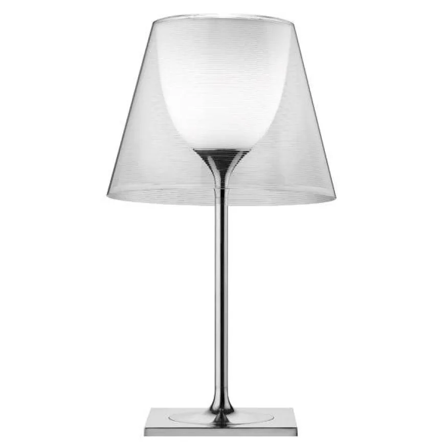 Ktribe T2 H69 chrom, przezroczysty - Flos - lampa biurkowa