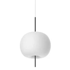 Kushi 16 Ø16 biały, czarny - KDLN - lampa wisząca