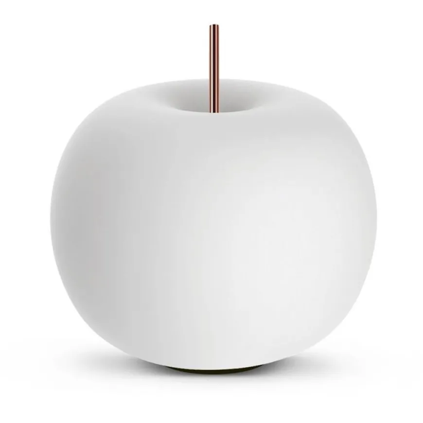 Kushi 33 Ø33 biały, miedź - KDLN - lampa biurkowa