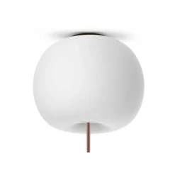 Kushi 16 Ø16 biały, miedź - KDLN - lampa sufitowa