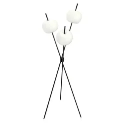 Kushi Floor H140 biały, czarny - KDLN - lampa podłogowa