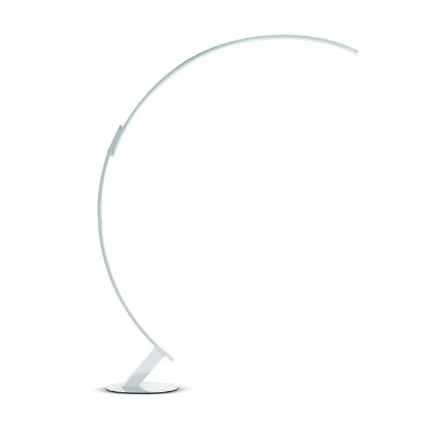 Kyudo H157-212 biały - KDLN - lampa podłogowa