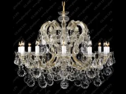 L14 003/12/2 - Glass LPS - lampa wisząca kryształowa