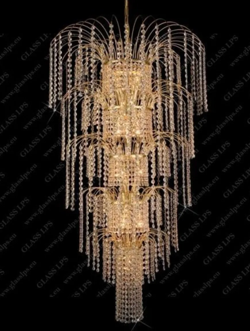 L15 775/13/6 - Glass LPS - lampa wisząca kryształowa