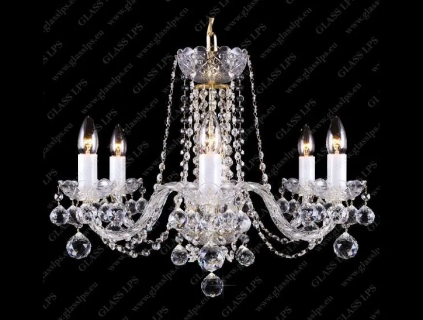 L11 007/06/4 - Glass LPS - lampa wisząca kryształowa