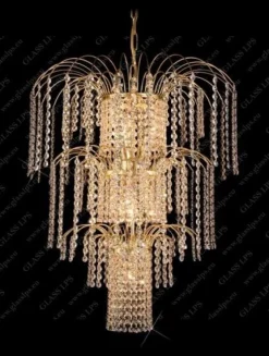 L15 775/07/6 - Glass LPS - lampa wisząca kryształowa