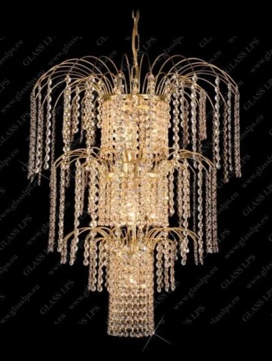 L15 775/07/6 - Glass LPS - lampa wisząca kryształowa