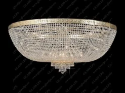 L15 501/26/3; F 1 floor - Glass LPS - kryształowa lampa sufitowa