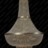 L15 571/60/3; F 2 floor - Glass LPS - kryształowy żyrandol