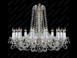 L11 007/10/4, F 1 floor - Glass LPS - lampa wisząca kryształowa