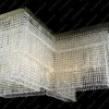 L15 654/20/3; F 3 floor, 4 x arms 30 - Glass LPS - kryształowa lampa sufitowa