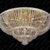 L15 505/42/3; F 4 floor, arms - Glass LPS - kryształowa lampa sufitowa