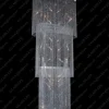 L15 644/22/6; F 3 floor, Ni - Glass LPS - kryształowa lampa sufitowa