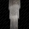 L15 643/28/4; F 3 floor, Ni - Glass LPS - kryształowa lampa sufitowa