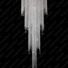 L17 273/24/4; F 4 floor, Ni - Glass LPS - kryształowa lampa sufitowa