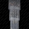 L15 644/18/6; F 2 floor, Ni - Glass LPS - kryształowa lampa sufitowa