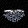 L17 236/08/4; F short, Ni - Glass LPS - kryształowa lampa sufitowa