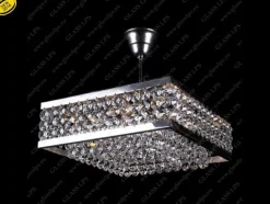 L17 201/06/6; F tube, Ni - Glass LPS - kryształowa lampa sufitowa