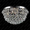 L17 543/05/4; Ni - Glass LPS - kryształowa lampa sufitowa