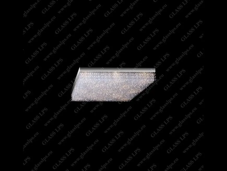 L17 250/04/6; Ni - Glass LPS - kryształowa lampa sufitowa