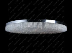 L17 260/34/6; Ni - Glass LPS - kryształowa lampa sufitowa