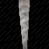 L15 512/36/3; Ni - Glass LPS - kryształowa lampa sufitowa