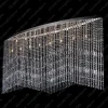 L17 010/15/3, 3-SK; Ni - Glass LPS - kryształowa lampa sufitowa