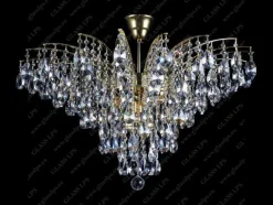 L17 555/11/1-A - Glass LPS - kryształowa lampa sufitowa