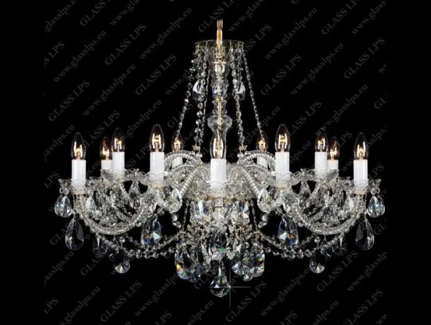 L11 120/12/1-A - Glass LPS - lampa wisząca kryształowa
