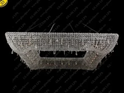L17 296/32/1-A, 3; Ni - Glass LPS - kryształowa lampa sufitowa