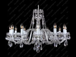 L11 801/12/1-A; F 1 floor, Ni - Glass LPS - kryształowy żyrandol