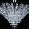 L17 555/23/1-A; Ni - Glass LPS - kryształowa lampa sufitowa