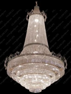 L15 552/48/1-A, 3-P - Glass LPS - kryształowy żyrandol