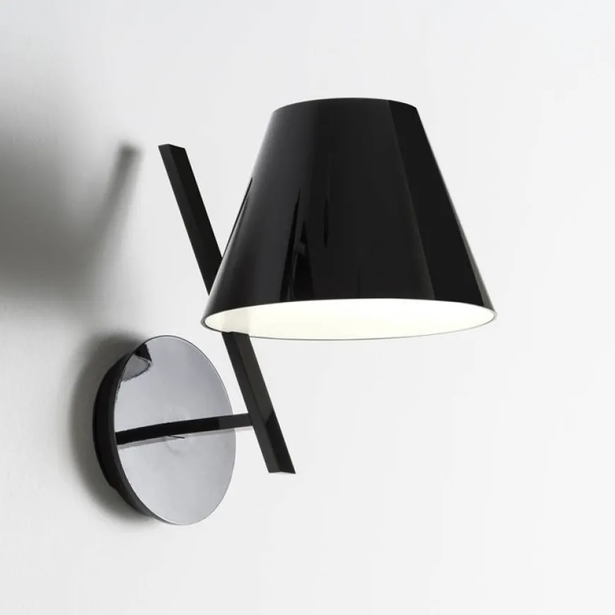 La Petite H25,8 czarny - Artemide - lampa ścienna