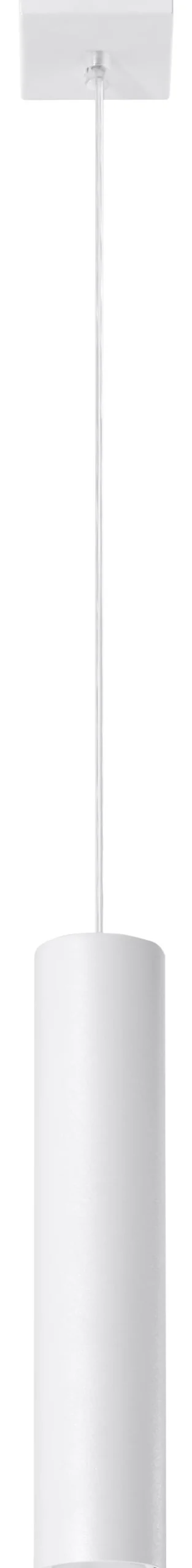 Lagos 1 Biały - SOLLUX LIGHTING - lampa wisząca