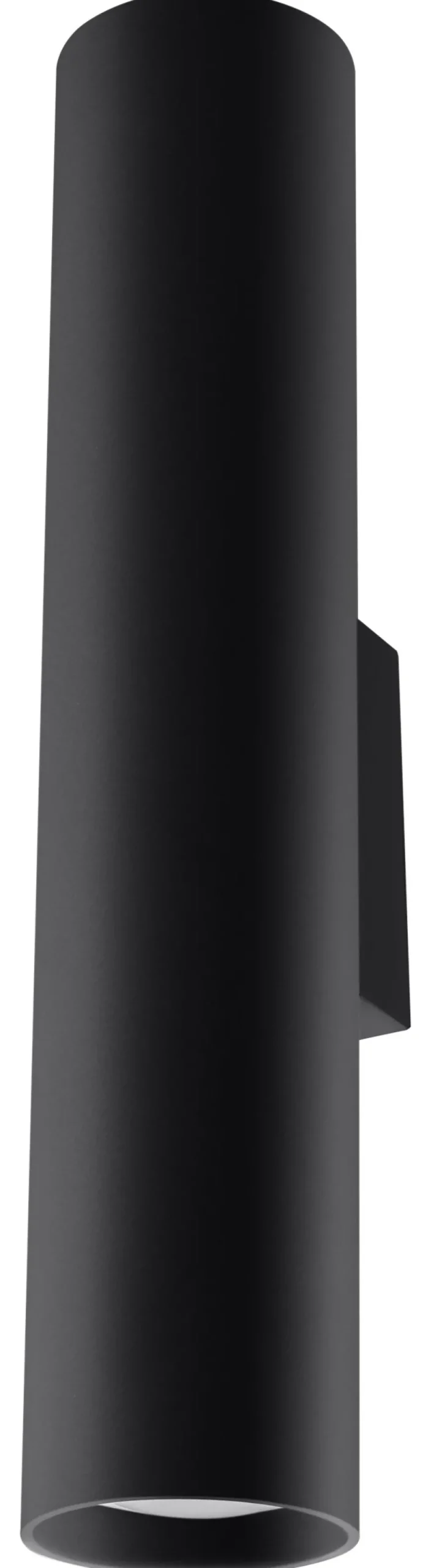 Lagos 2 Czarny - SOLLUX LIGHTING - lampa ścienna