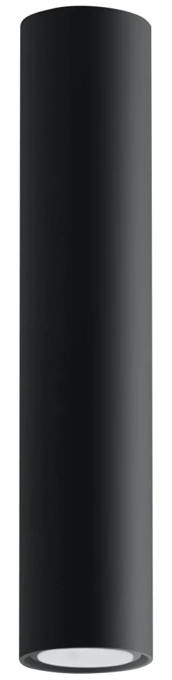 Lagos Czarny - SOLLUX LIGHTING - lampa sufitowa